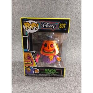 Funko Pop! The Nightmare Before Christmas Mayor Blacklight Vinyl Figure #807